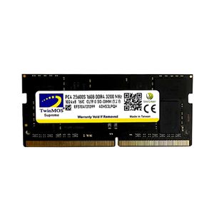 رم لپ تاپ DDR4 دو کاناله 3200 مگاهرتز CL22 توین موس ظرفیت 16 گیگابایت